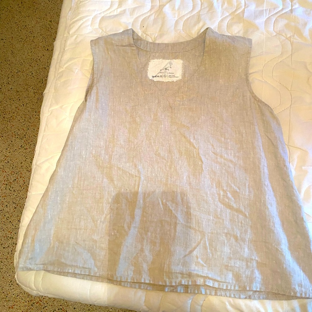 NotPerfectLinen Vienna Top